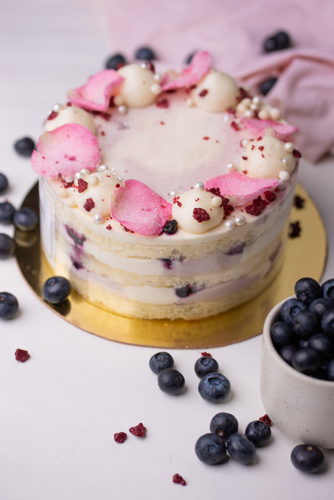 Summer Berry Naked Cake - Tier Nom Patisserie