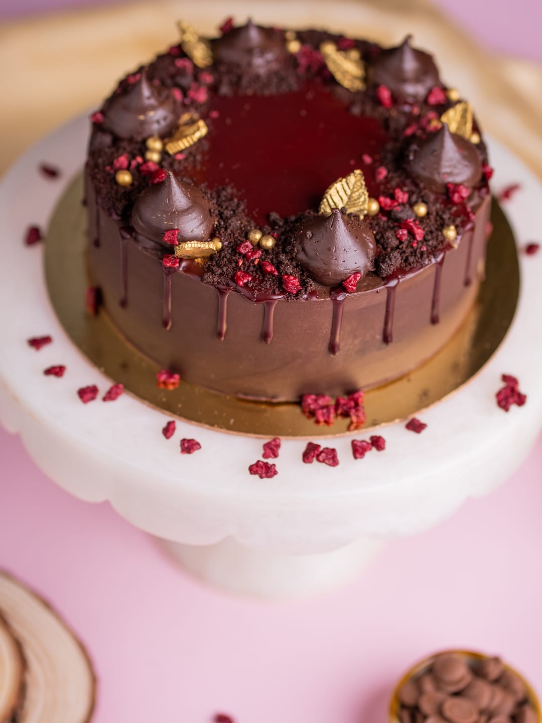 Raspberry Chocolate - Tier Nom Patisserie